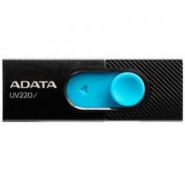 Usb flash drive adata uv220 16gb black/blue retail usb 2.0