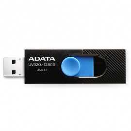 Usb flash drive adata uv320 128gb black/blue retail usb 3.1