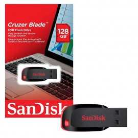 Usb flash drive sandisk cruzer blade 128gb 2.0