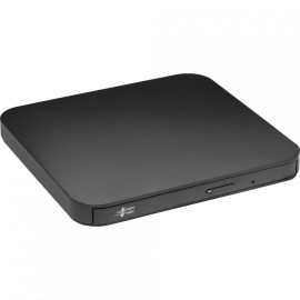Ultra slim portable dvd-r black hitachi-lg gp90nb70 gp90nb70 series dvd