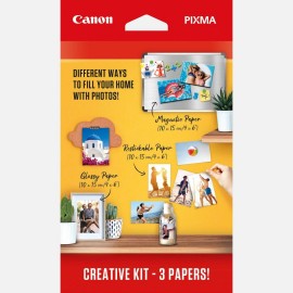 Hartie foto canon pixma creative kit (mg101 4x6 + rp-101