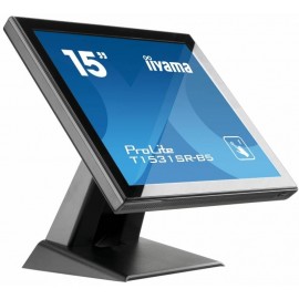 Monitor POS touchscreen iiyama ProLite T1531SR, 15 inch, rezistiv, negru