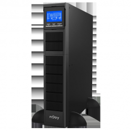 UPS nJoy Balder 3000, 3000VA/ 3000W, On-line, LCD Display, Montare Rack/Tower