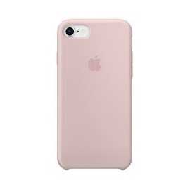 Apple iphone 8/7 silicone case - pink sand