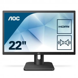Monitor 21.5" AOC 22E1D, FHD 1920*1080, 60 Hz, WLED, TN, 16:9, 2 ms,...