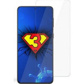 3mk silver protection+ / folie silicon antimicrobiana pentru iphone xs