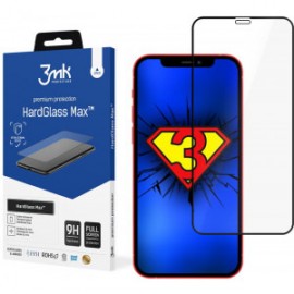 3mk hardglass max / folie sticla pentru iphone xr/11 negru