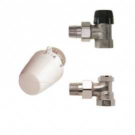 Set robinet honeywell vtl320ea15 format din: robinet termostatabil 1/2 cap