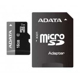 Micro secure digital card adata 16gb ausdh16guicl10-ra1 clasa 10 cu