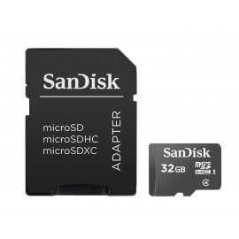 Micro secure digital card sandisk 32gb include adaptor (pentru telefon)