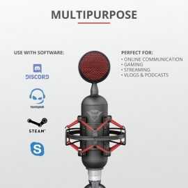 Microfon trust gxt 244 buzz usb streaming mic  specifications general